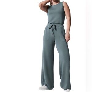 SPANX Air Essentials Jumpsuit, Hazy Blue